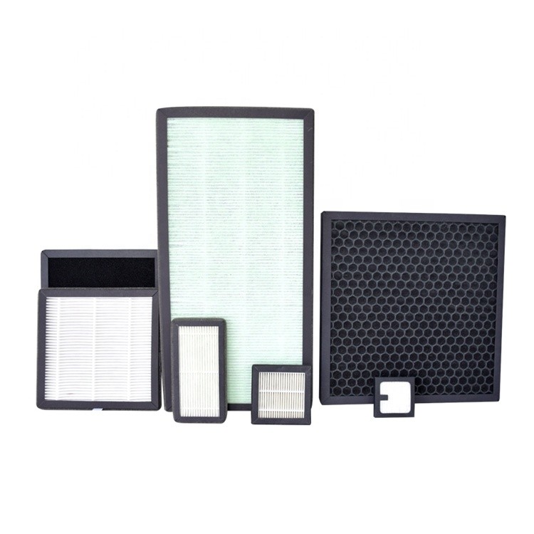Replacement Customized Activated Carbon Composite High Efficiency H13 H14 True Hepa Filter For Car Purifier