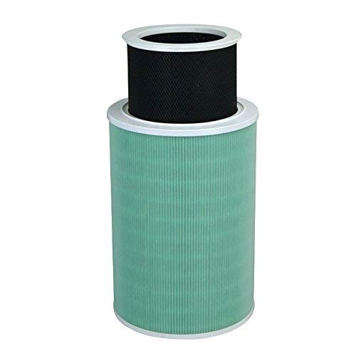 Manufacturer Customized Cylindrical Activated Carbon Composite Pleated Hepa Filter Cartridge As Xiaomi Air Purifier Replacement