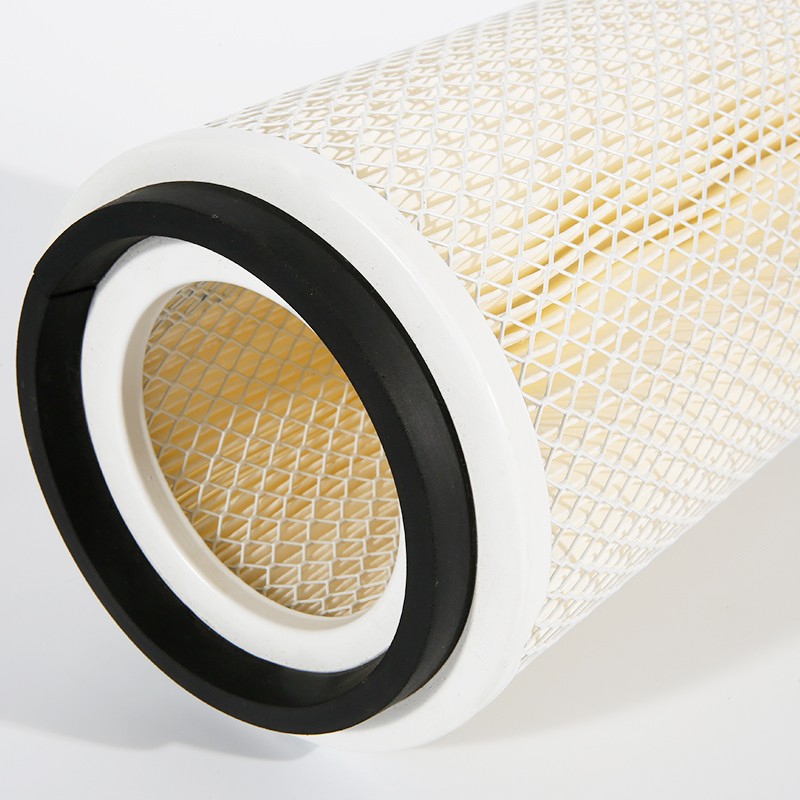 Air Purifier With Cylindrical Cartridge  Activated Carbon Composite Pleated High Efficiency Hepa Filter