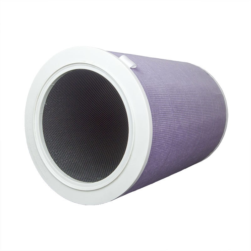 Replacement Activated Carbon Composite Pleated True Hepa Filter Cartridge for Xiaomi 1/2 Pro Filter