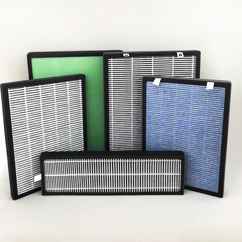 China Supply Customized Activated Carbon EU10 EU11 EU12 True Hepa Filter For Air Purifier Replacement