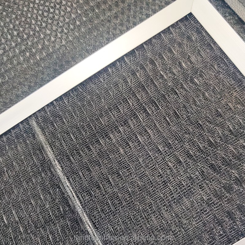 Air Purifier Replacement Customized Good Quality Washable Nylon Pre Filter With Aluminum Frame