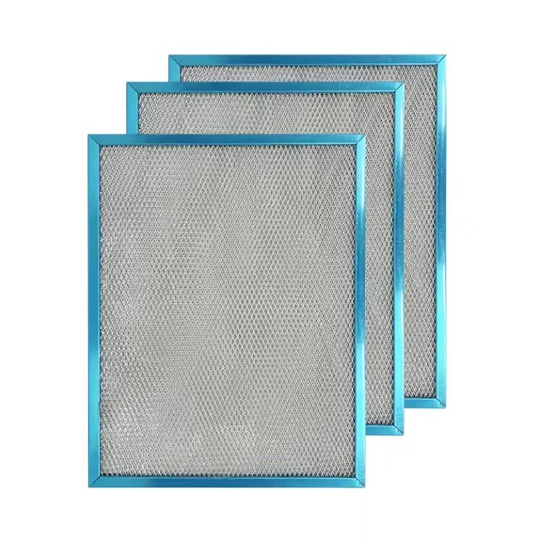 Customized Panel Aluminium Stainless Steel Mesh Cooker Washable Filter Range Hood Filter