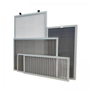 OEM Wholesale Customized Aluminum Alloy Frame Washable Metal Filter For Air Filtration System With Factory Directly
