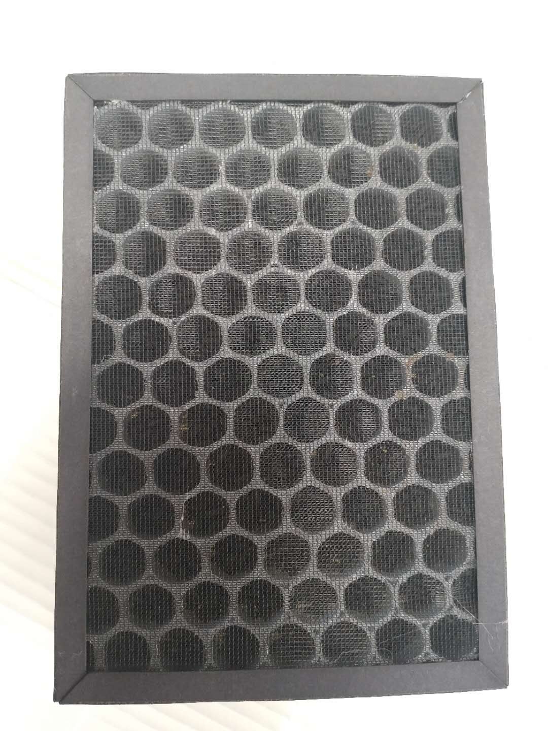 Black Cardboard Frame Honeycomb Coconut Shell Carbon Modified Activated Cabin Air Filter for Sale