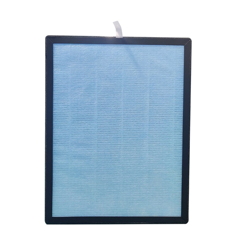 China Supply Portable Cardboard Frame Customized Replacement Panel True HEPA Filter As Replacement