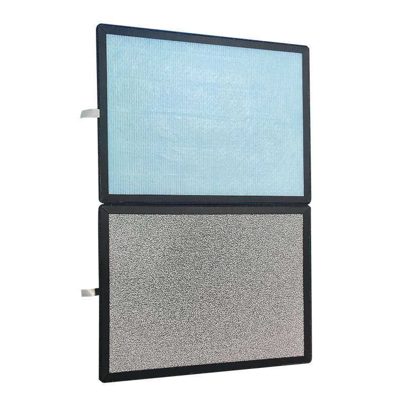 China Supply Portable Cardboard Frame Customized Replacement Panel True HEPA Filter As Replacement