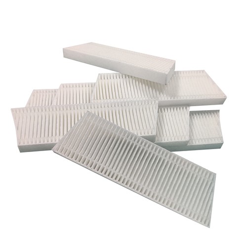 Factory Price Air Purifiers Replacement Customized Cardboard Frame Minipleat Medium Efficiency Hepa Filter