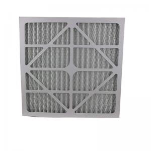 Replacement Customized Cardboard Frame Synthetic Fiber Merv 8 Merv10 Merv11 AC Furnace Air Filter