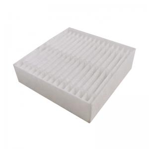 Customized PP PET Pleat High Efficiency True Hepa Air Filter As Replacement With Low Price