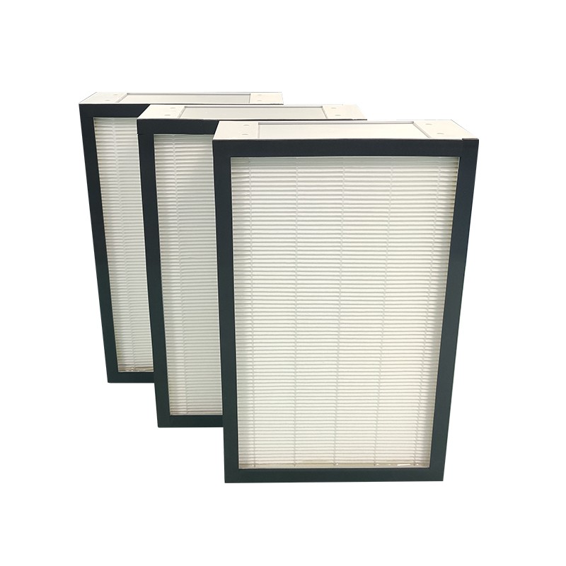Aluminum Frame Replacement Customized Portable High efficiency H11 H12 H13 Hepa air filter