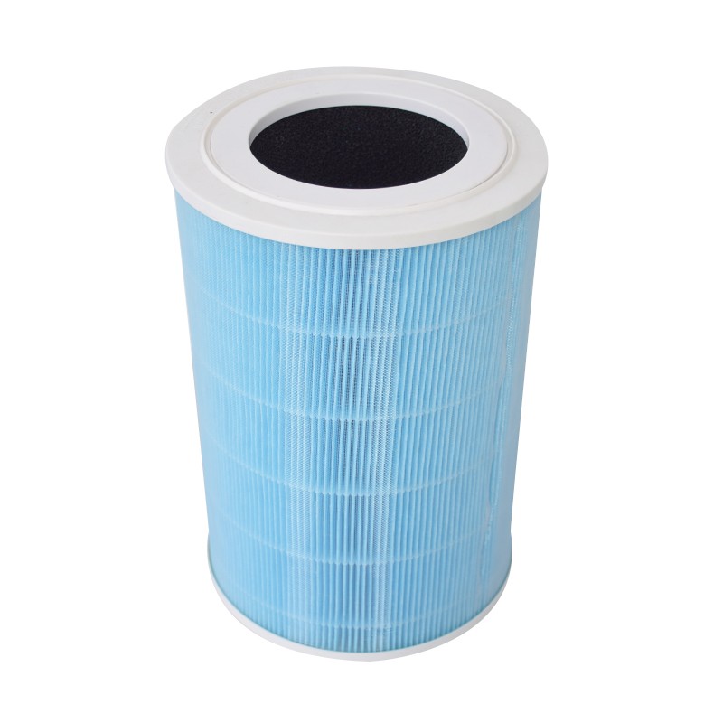 Xiaomi Cartridge Replacement Customized Cylindrical Activated Carbon Composite Pleated Hepa Filter