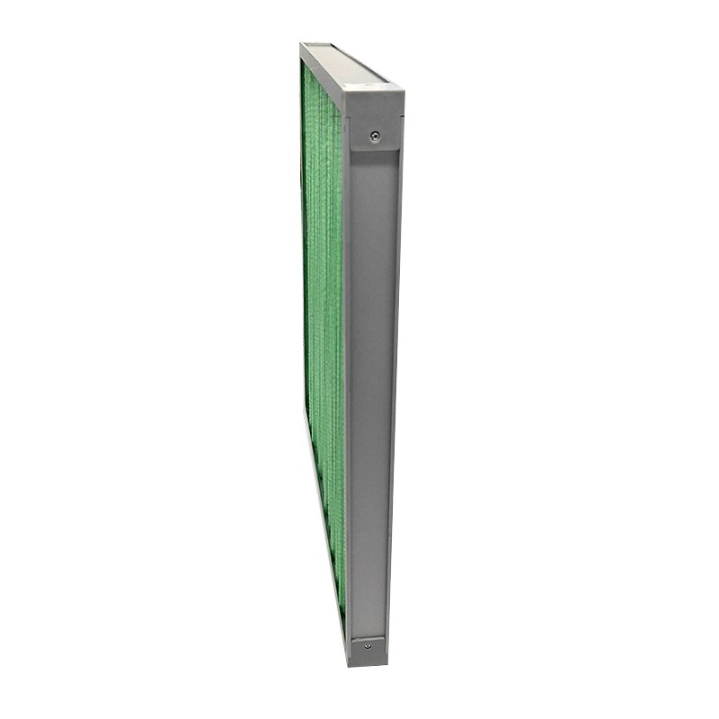 Pre Washable Industry Filter EU3 EU4 G4 Steel Frame Replaceable Filter Media Pleated Panel Filter