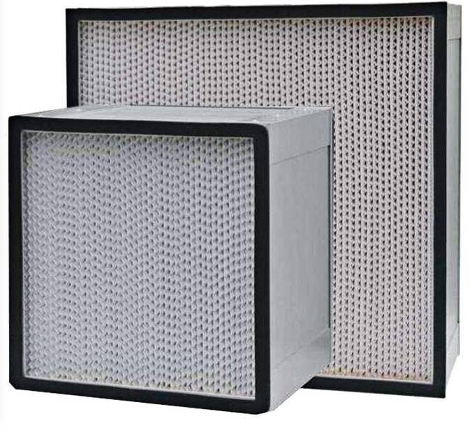 610*610*50mm Glass Fiber Box Type Filter Hepa Air Filter with Aluminium Frame