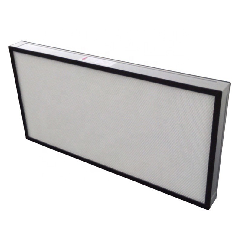 Glassfiber Panel Filter Hepa Filter H13 H14 with Aluminium Frame
