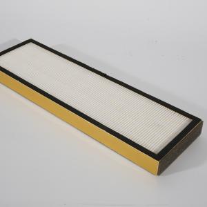 H11 H12 H13 H14 PP PET High Efficiency Minipleat Hepa Filter For Air Purifier Replacement