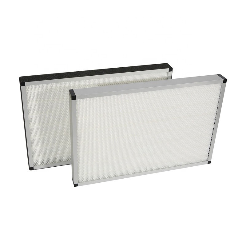 Replacement Filter with Mesh Manufacturer High Efficiency Flat Filter With Aluminum Alloy Frame