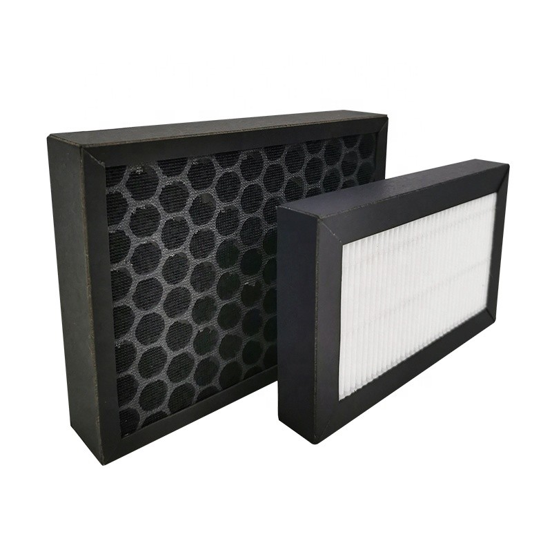 Portable Customized Honeycomb Activated Carbon EU10 EU11 EU12 True Hepa Filter For Air Purifier Replacement