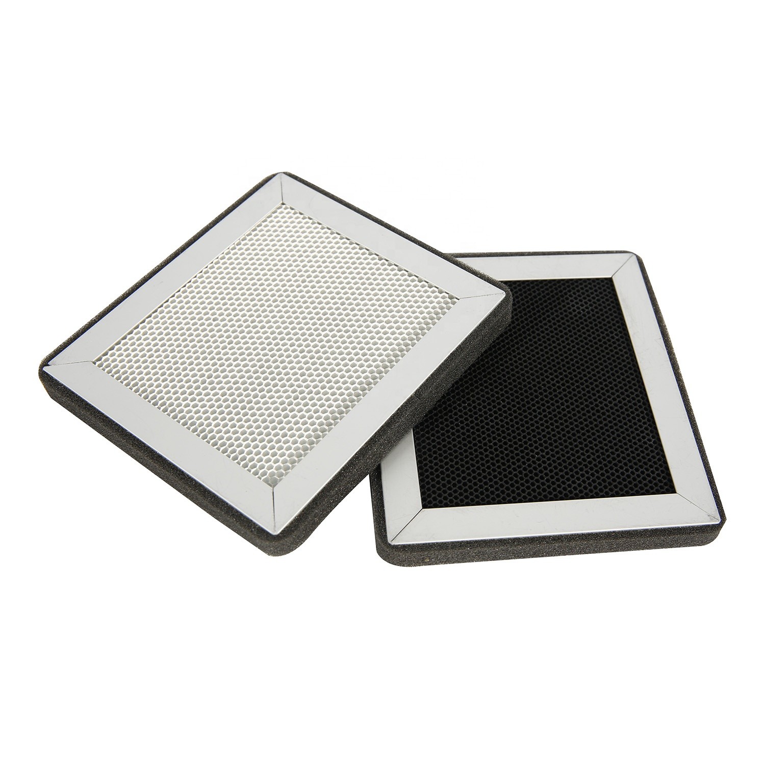 Good Metal Nanometer Ti02 Honeycomb Photocatalyst Filter With Aluminum Frame For Air Filtration System