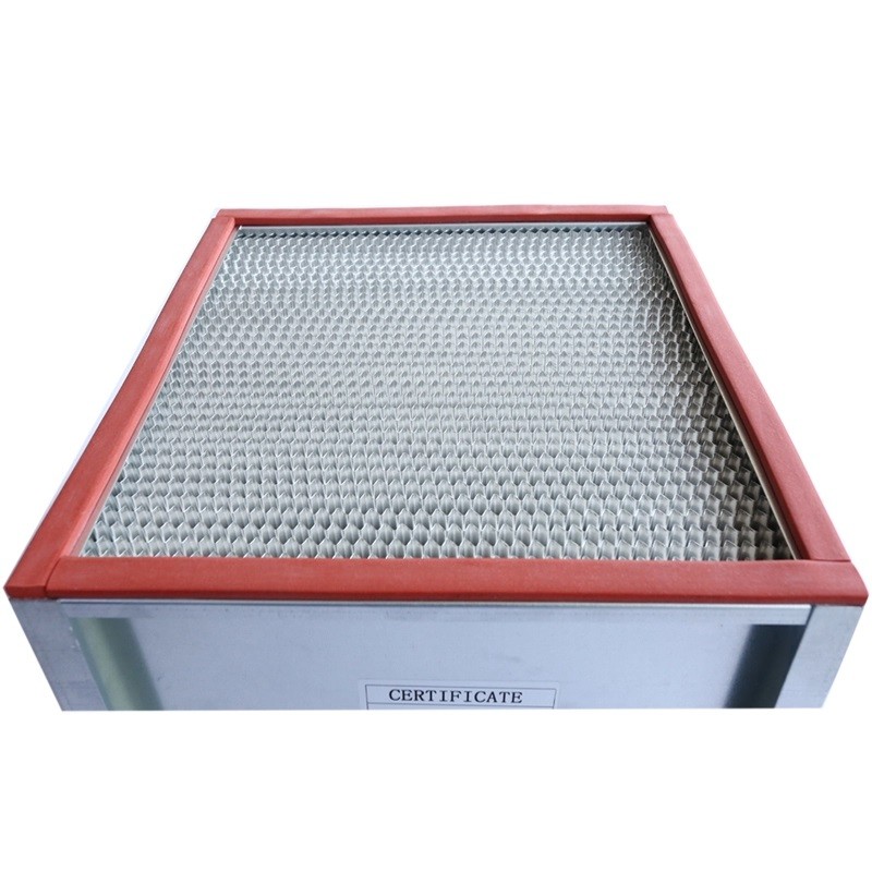 Part Of Industrial Purifier Replacement Customized High Efficiency 99.99% Aluminum Frame Separator Filter