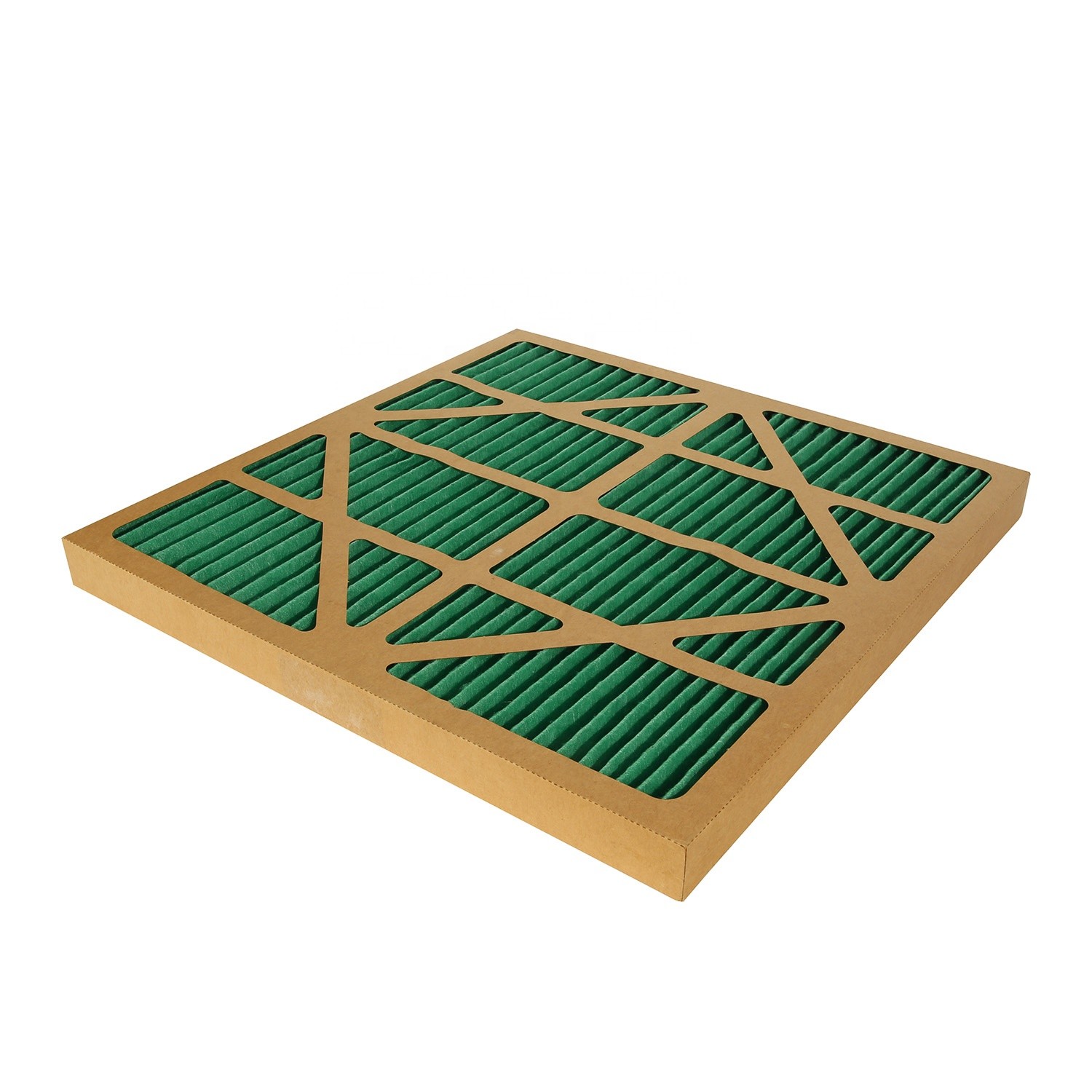 Customized Portable Cardboard Frame Merv 8 Merv 11 F6 F7 AC Furnace Air Filter For Air Conditioning With Factory Price