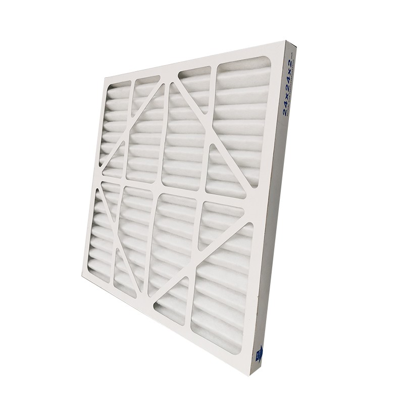 Customized Portable Cardboard Frame Merv 8 Merv 11 F6 F7 AC Furnace Air Filter For Air Conditioning With Factory Price