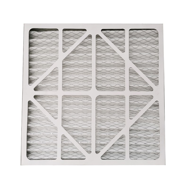 Air Purifier Portable Cardboard Frame Merv 8 Merv 11 Merv 13 Pleated Pre Filter As Replacement