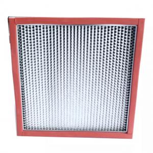 Industrial High Efficiency Aluminium Hepa Filter 99.99% Replacement Paper Air Separator Filters with Low Price