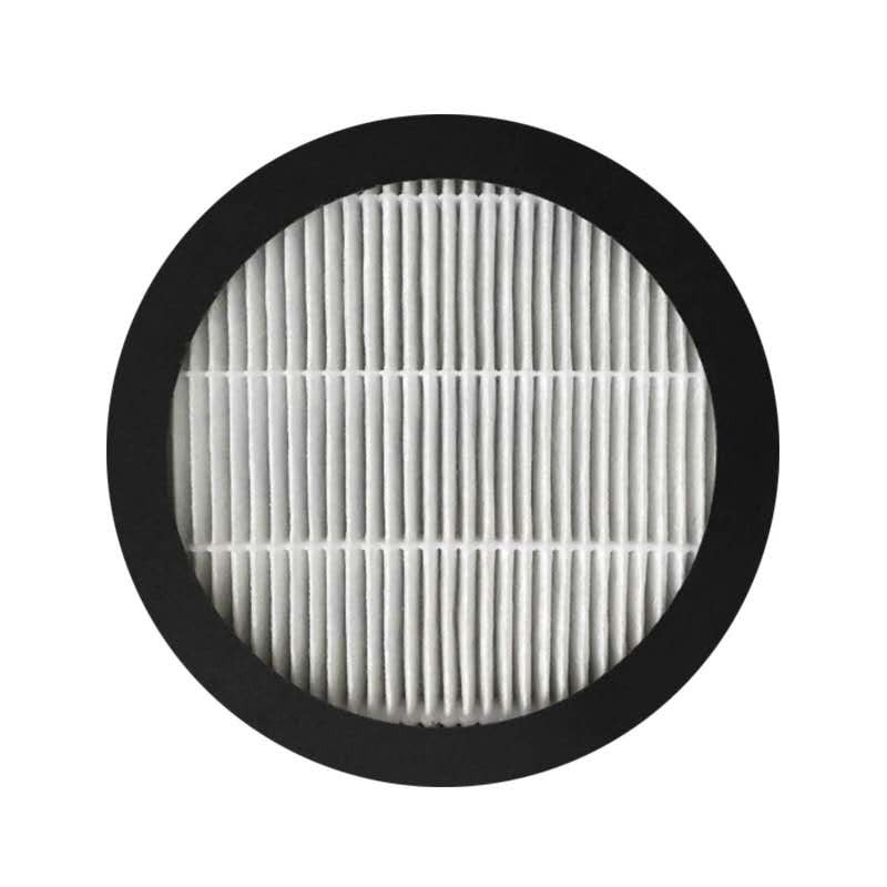 Round Shape Cardboard Frame Air Filter H11 H12 H13 Customized Ture Hepa Filter For Purifier Replacement