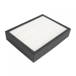 Manufacturer True H12 H13 0.3 micron Panel Hepa Filter Exchengeable Element for Air Conditioning