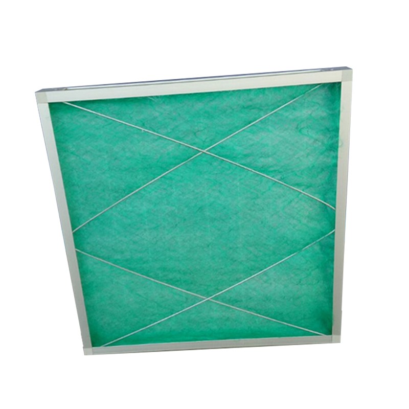 Customized Primary Efficiency Washable Synthetic Fiber Panel Filter With Aluminum Frame For Purifiers