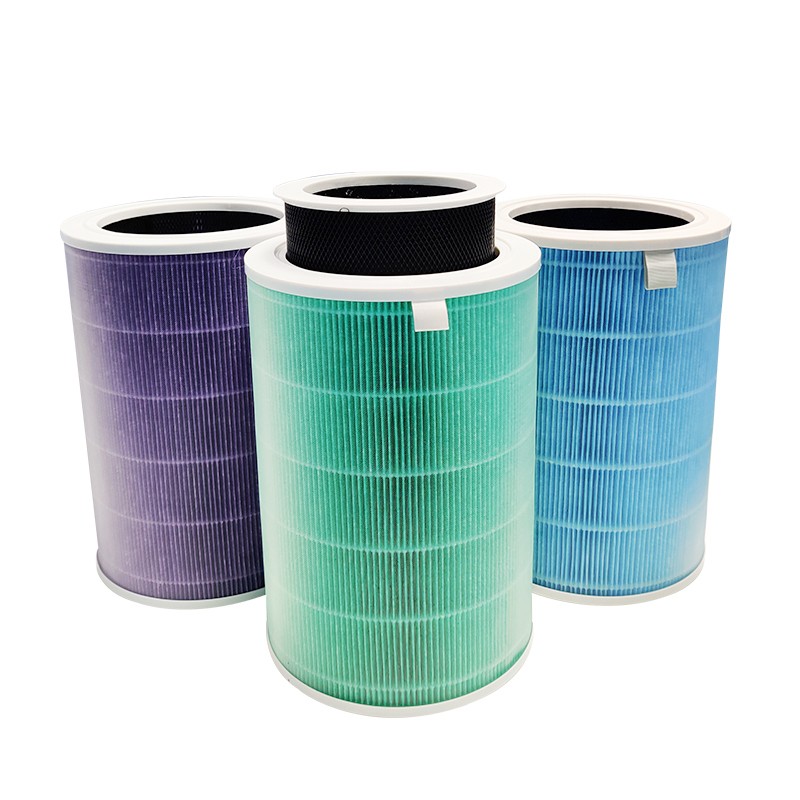 Factory Direct Xiaomi Filter Replacement Anti Dust Anti Pollen Anti Bacterial Cylindrical High Efficiency Hepa air Filter