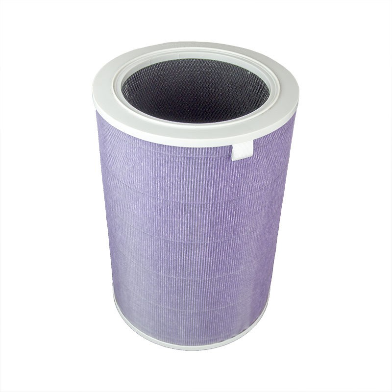Xiaomi Purifier Replacement Cartridge Replacement Customized Cylindrical Activated Carbon Composite Pleated Hepa Filter